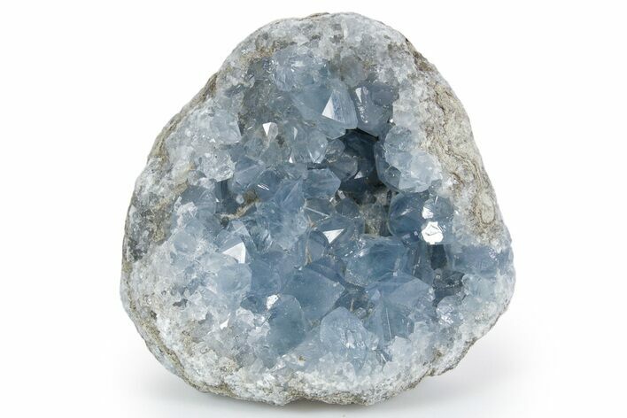 Sparkling Celestine (Celestite) Crystal Cluster - Madagascar #348832